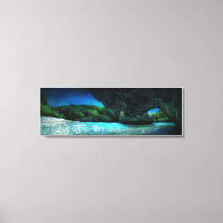 GUAM Spanska stegpanoramabild Canvastryck