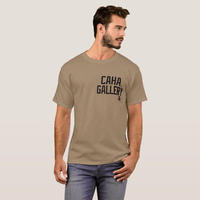GUAM SPRINGA 671 CAHA-galleri T Shirt (Hel framsida)