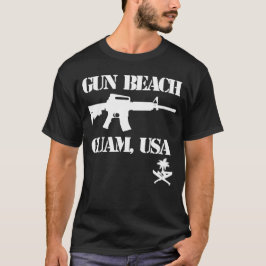 GUAM SPRINGA 671 Gun Beach T Shirt