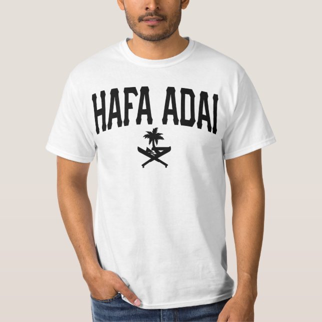GUAM SPRINGA 671 Hafa Adai alla lock Tee Shirt (Framsida)