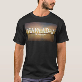 GUAM SPRINGA 671 Hafa Adai Sunset T-Shirt