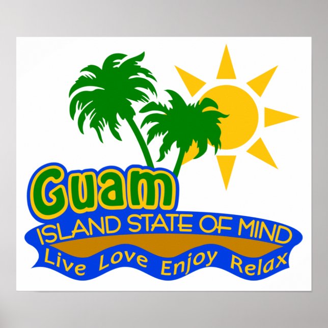 Guam-staten poster (Framsidan)