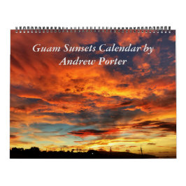 Guam Sunsets 12-månaderskalender Kalender