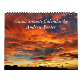 Guam Sunsets 12-månaderskalender Kalender