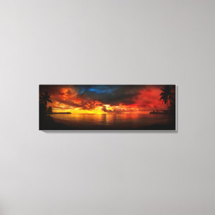 GUAM Tumon Bay sunset Canvastryck