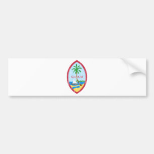 Guam vapensköld bildekal