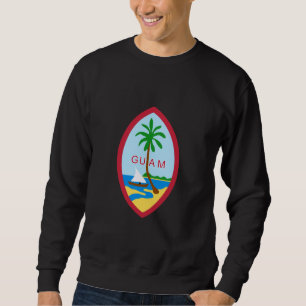 Guamanian vapensköld lång ärmad tröja