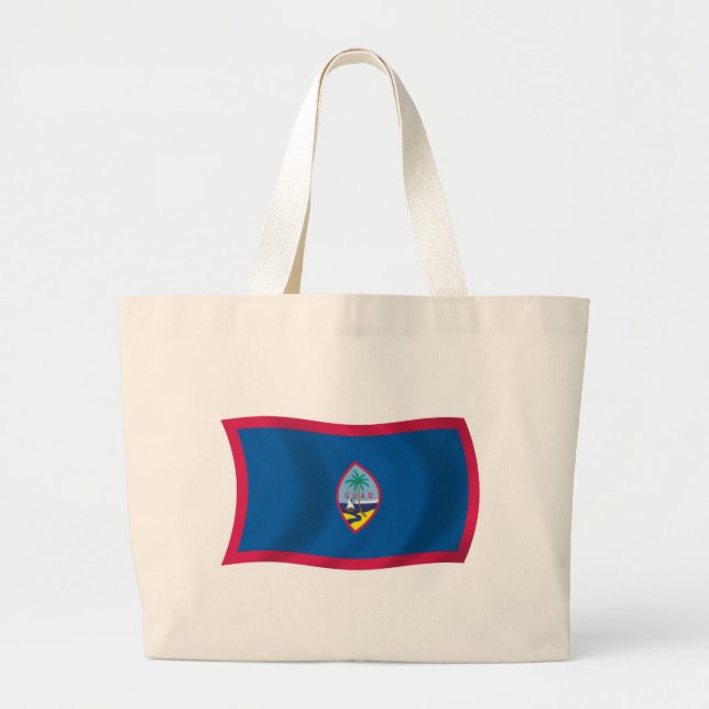 Guams flag Totebag Jumbo Tygkasse (Framsidan)