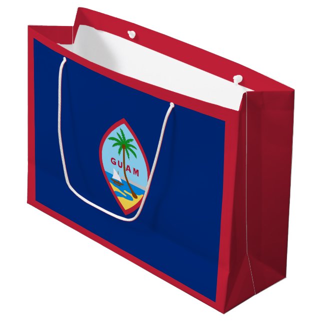 Guams flagga (Framsidan Vinklad)