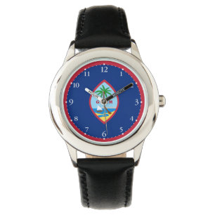 Guams flagga armbandsur