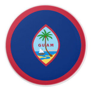 Guams flagga knopp
