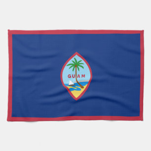 Guams flagga kökshandduk