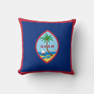 Guams flagga kudde