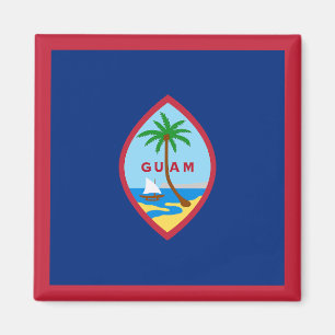 Guams flagga magnet