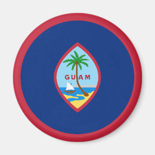 Guams flagga magnet