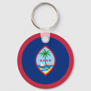 Guams flagga nyckelring