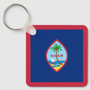 Guams flagga nyckelring