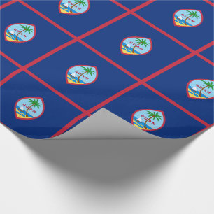 Guams flagga presentpapper