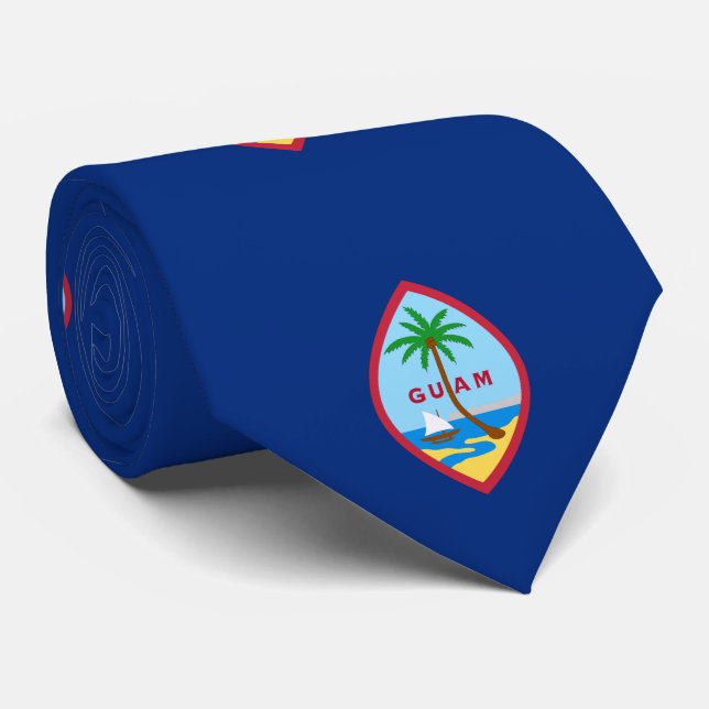 Guams flagga slips (Rullad)