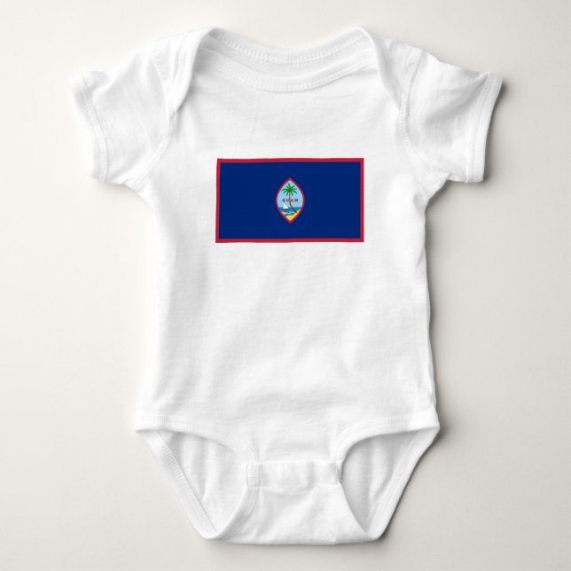 Guams flagga t shirt (Framsida)