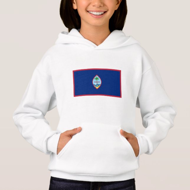 Guams flagga t shirt (Framsida)