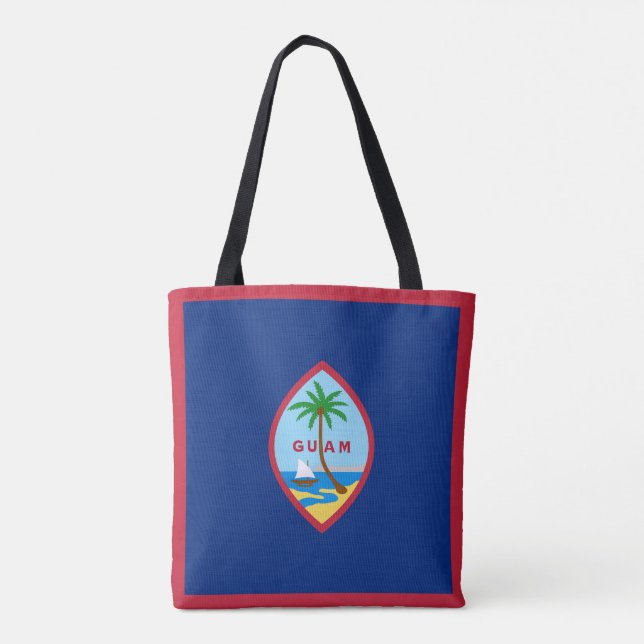 Guams flagga tygkasse (Baksida)