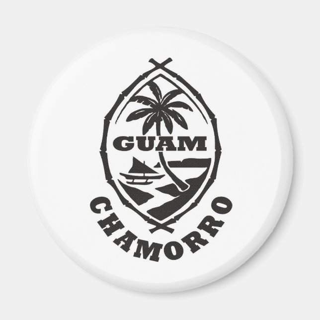Guams underbara sigill magnet (Framsidan)
