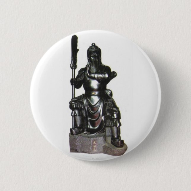 Guan Gong-Kuan Kung-Button Knapp (Framsida)