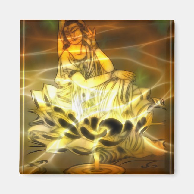 Guan Yin Energy Magnet (Framsidan)