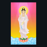 Guan Yin in art deco Poster<br><div class="desc">Guan Yin in art deco</div>