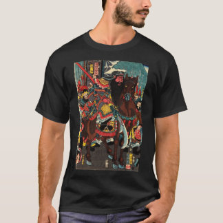 Guan Yu Kuniyoshi Ukiyo-e romantik tre kungariken T Shirt