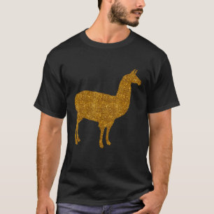Guanaco för kvinnor Flicka Lama Alpacka Kamel T Shirt