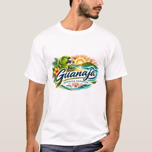 Guanaja Bonacca Paradis T-Shirt (Framsida)