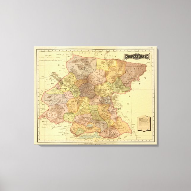 Guanajuato Canvastryck (Framsida)