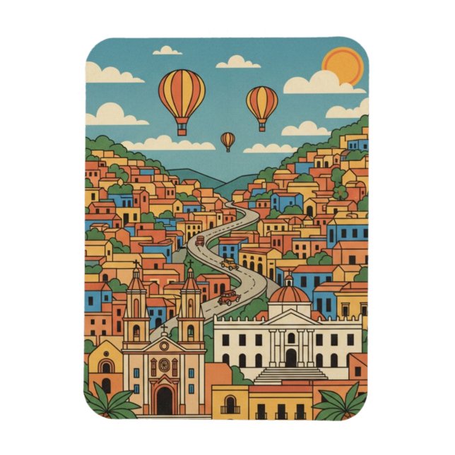Guanajuato Mexico Magnet (Vertikal)