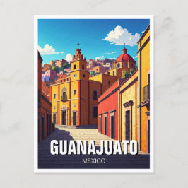 Guanajuato Mexico Travel Vykort