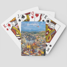 Guanajuato, Mexiko - Färgrik stadsbild