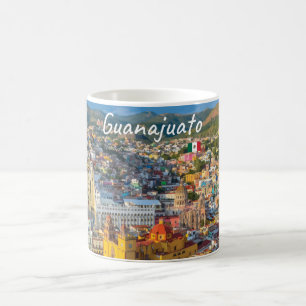 Guanajuato, Mexiko - Färgrik stadsbild Kaffemugg