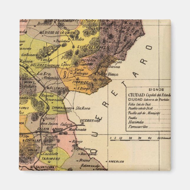 Guanajuato, Mexiko Magnet (Framsidan)