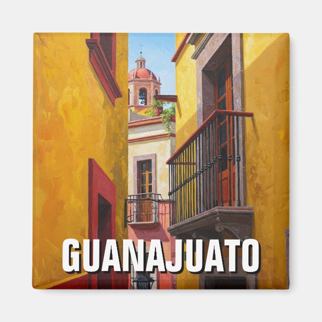 Guanajuato Mexiko Magnet (Framsidan)