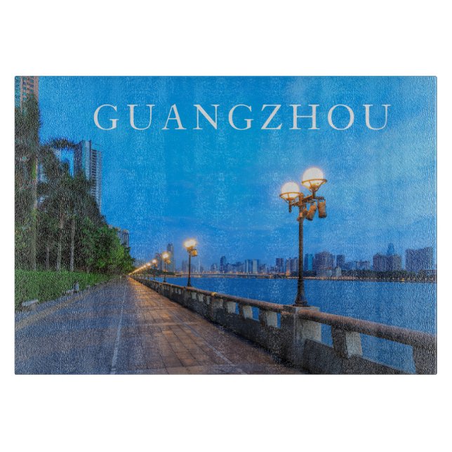Guangzhou City vattenfront (Framsidan)