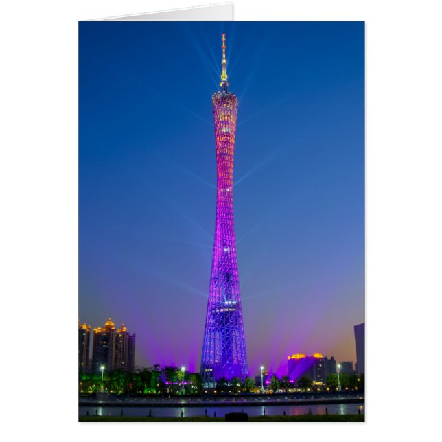 Guangzhou Hälsningskort (Framsidan)