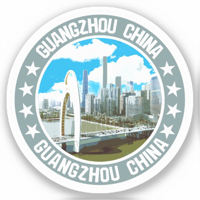 Guangzhou Klistermärken (Framsida)