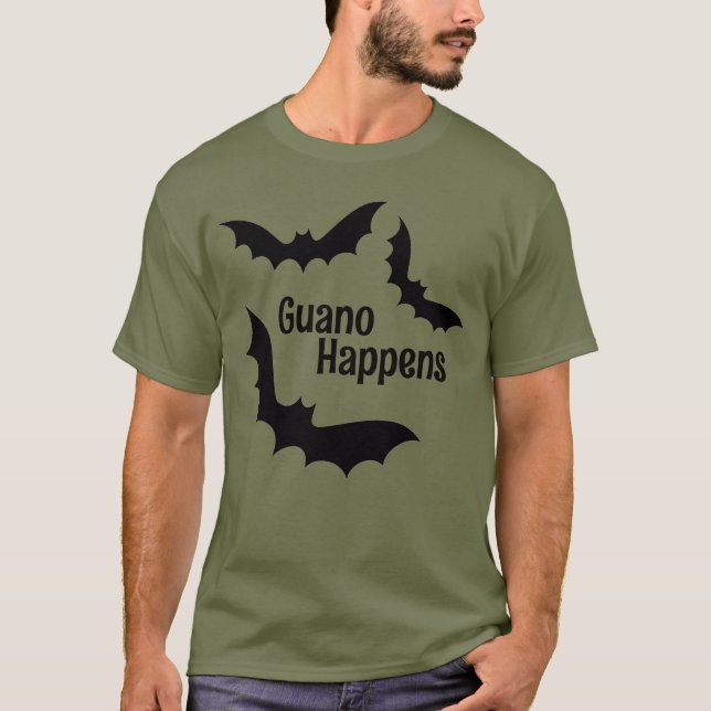 Guano Happens T Shirt (Framsida)