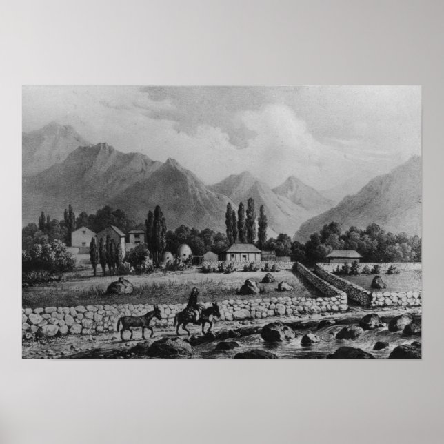 Guanta från Historia de Chile 1854 Poster (Framsidan)