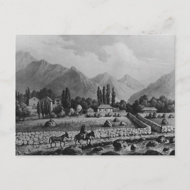 Guanta från Historia de Chile 1854 Vykort (Framsida)