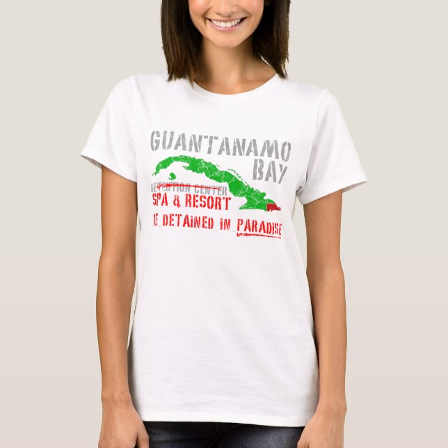 Guantanamo Bay semesterort T-shirt (Framsida)