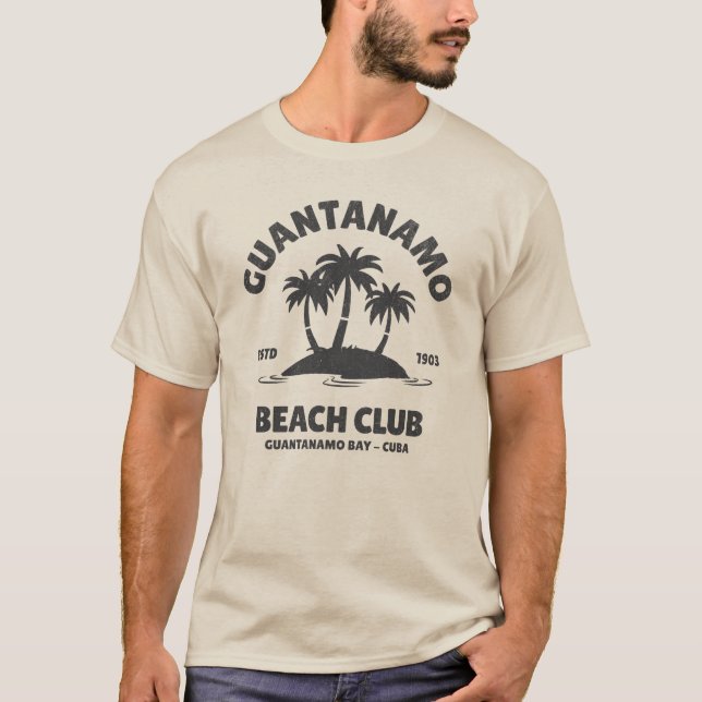 Guantanamo Beach Klubb Parody, GITMO Parody T Shirt (Framsida)