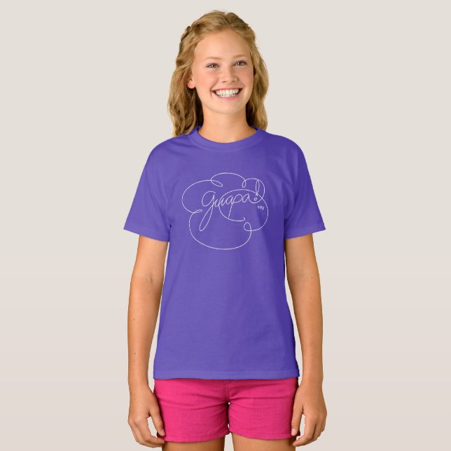 GUAPA soy - Bold Cloud S - W Tee Shirt (Hel framsida)