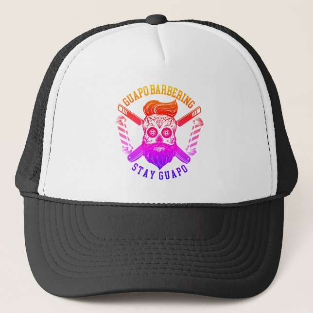 Guapo Barnumrering Rainbow fade Tucker Hat Keps (Framsida)